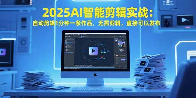 （15504期）2025AI智能剪辑实战：自动剪辑1分钟一条作品，无需剪辑，直接可以发布-客创社 - 专注互联网轻资产创业及网络项目资源整合与分享客创社-免费且强大的项目分享网站！