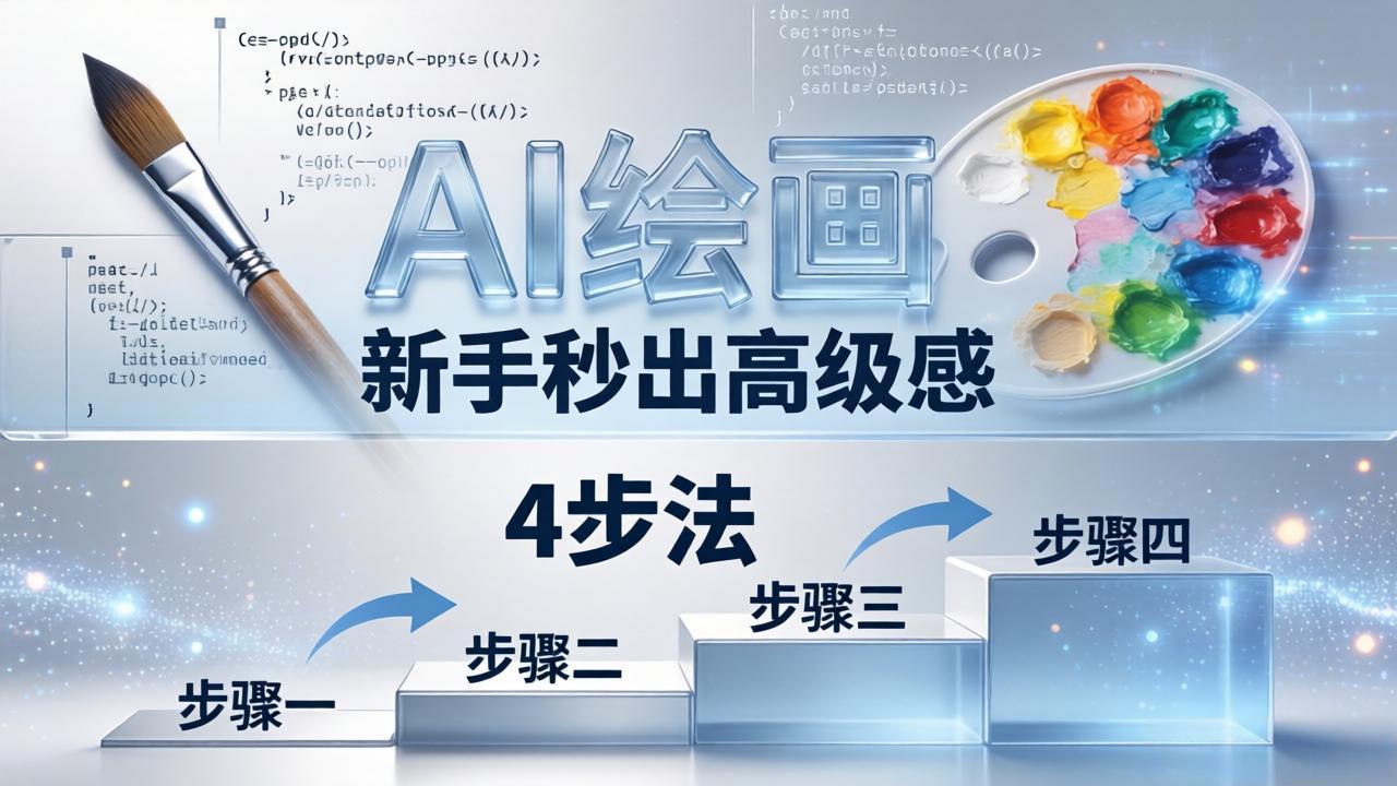 AI绘画入门别再硬磕了！即梦4步法：万能提示词公式+BRTR框架，新手秒出高级感客创社区-专注互联网轻资产资源整合与分享客创社区-专注互联网轻资产资源整合与分享