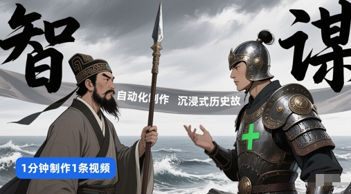 扣子工作流一键生成沉浸式历史故事，一天工作量，3分钟搞定-客创社 - 专注互联网轻资产创业及网络项目资源整合与分享客创社-免费且强大的项目分享网站！