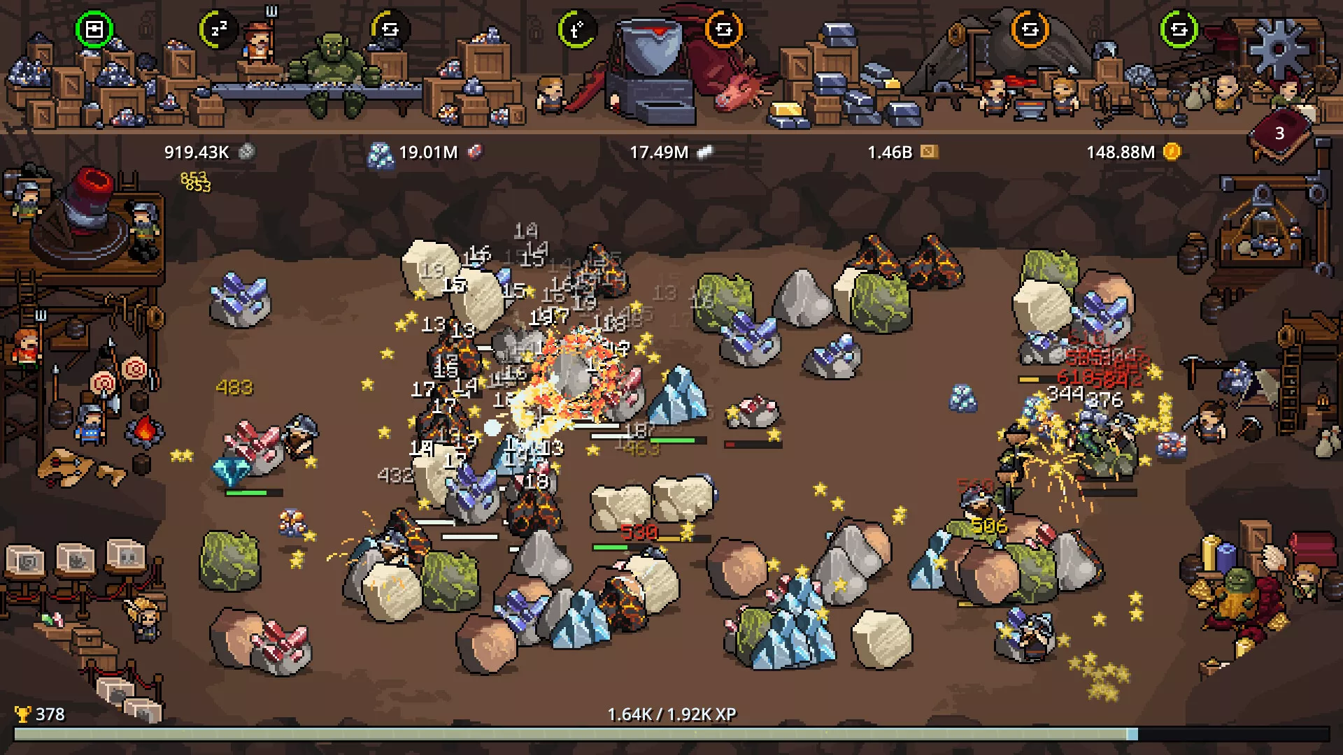 幻想矿工：深渊挂机/Fantasy Miner: Idle Depths 新游发布客创社区-专注互联网轻资产资源整合与分享客创社区-专注互联网轻资产资源整合与分享