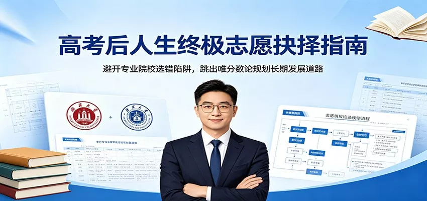 高考后人生终极志愿抉择指南：避开专业院校选错陷阱，跳出唯分数论规划长期发展道路客创社区-专注互联网轻资产资源整合与分享客创社区-专注互联网轻资产资源整合与分享
