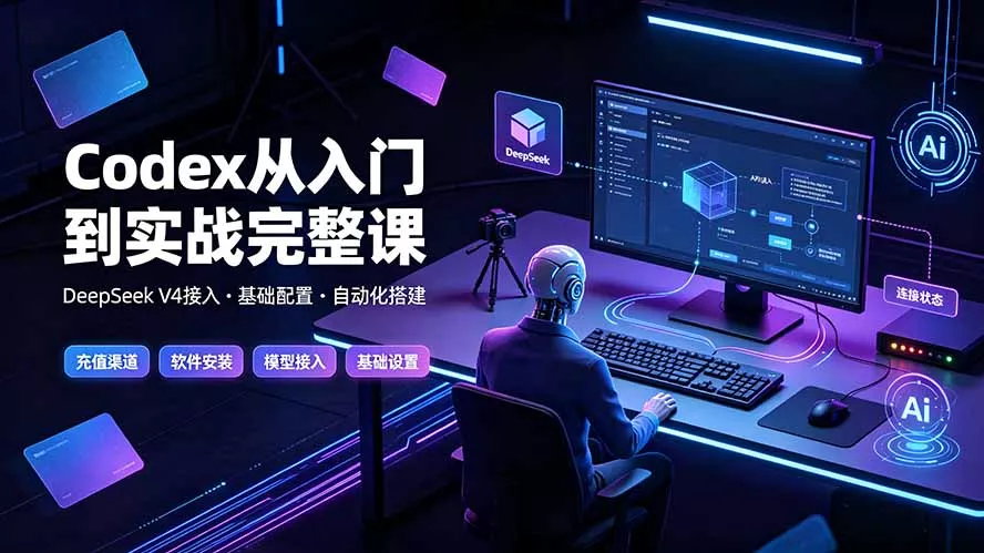 Codex从入门到实战完整课｜充值·安装·接入DeepSeek，记忆·插件·Skill·CLI·MCP全拆解-软件百科