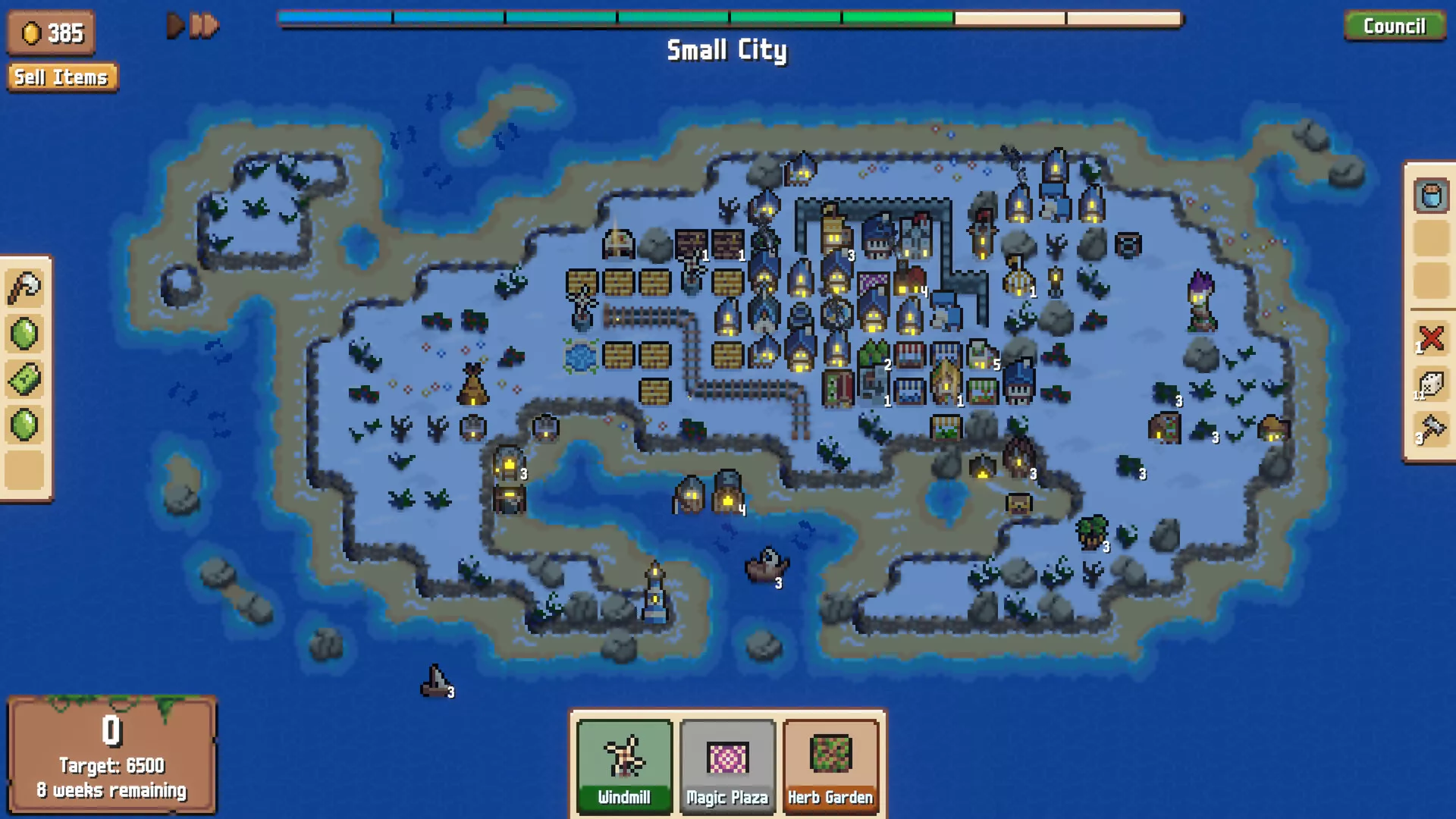 连锁城邦: 类Rogue城市营造游戏/Combolands: Roguelike Citybuilder 新游发布