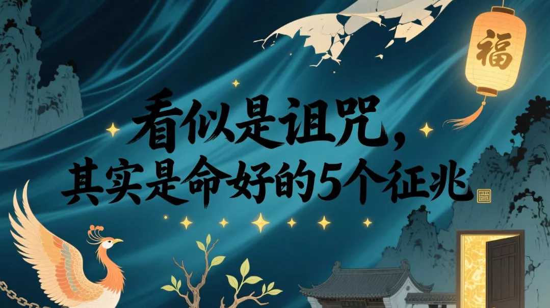 付费文章：看似是诅咒，其实是命好的5个征兆客创社区-专注互联网轻资产资源整合与分享客创社区-专注互联网轻资产资源整合与分享