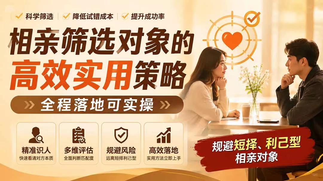 付费文章：相亲筛选对象的高效实用策略，全程落地可实操，规避短择、利己型相亲对象-鱼见海资源网-免费PHP网站源码模板,插件软件网创AI智能体资源分享平台！