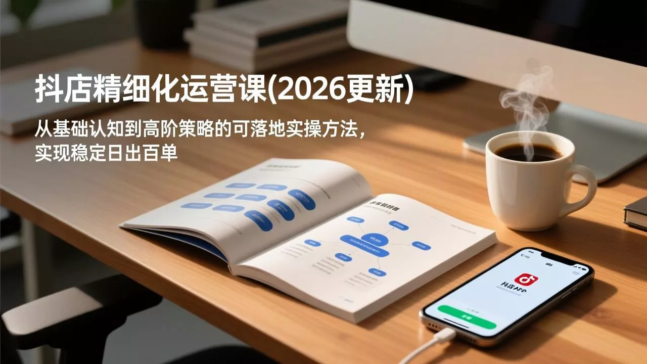 抖店精细化运营课(更新6月客创社区-专注互联网轻资产资源整合与分享客创社区-专注互联网轻资产资源整合与分享