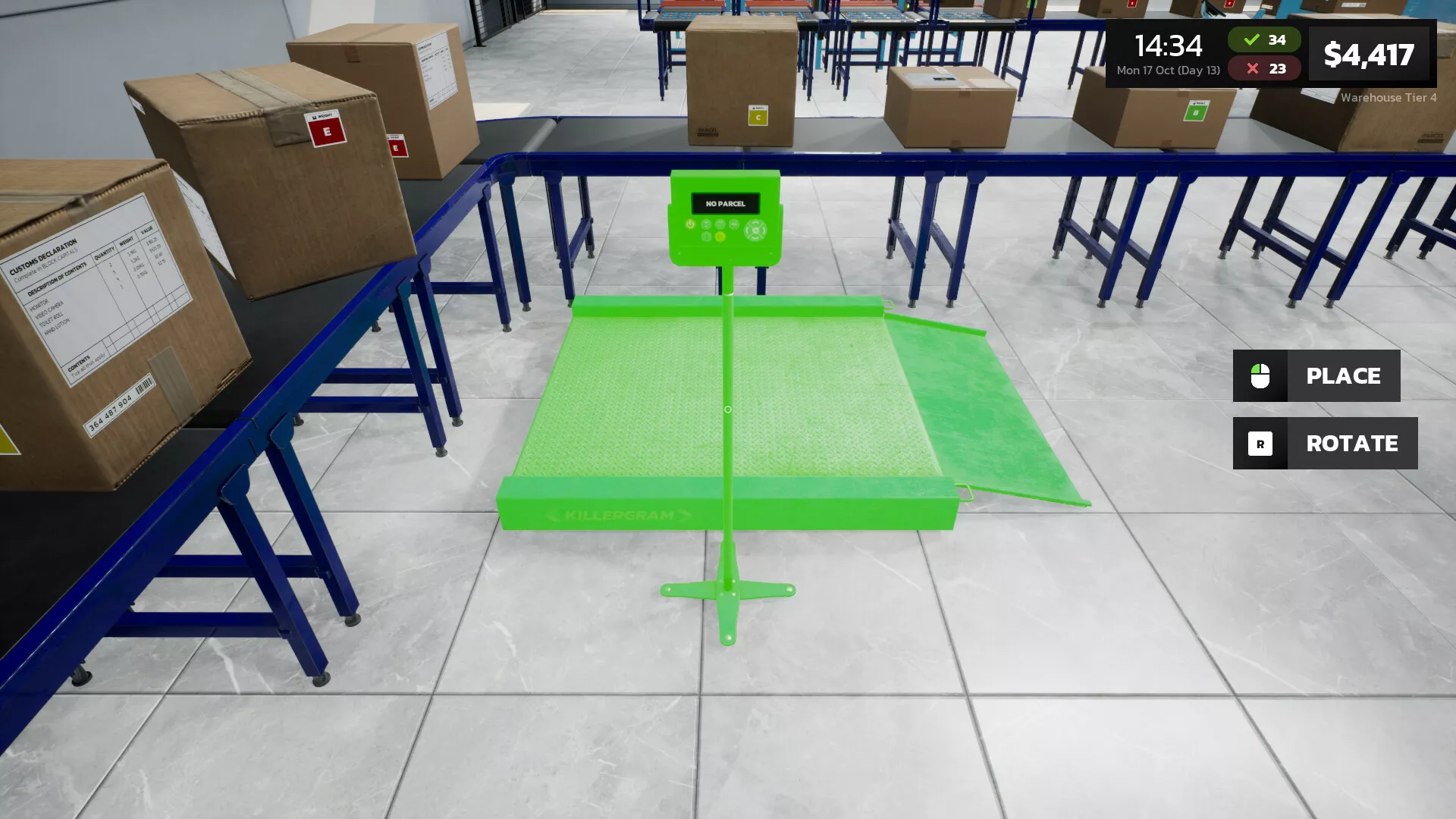包裹模拟器/Parcel Simulator 版本更新